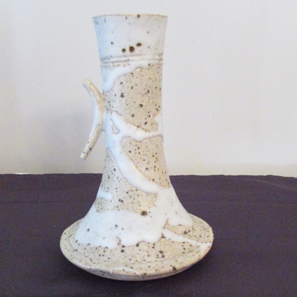 Vintage Japanese pottery vase
